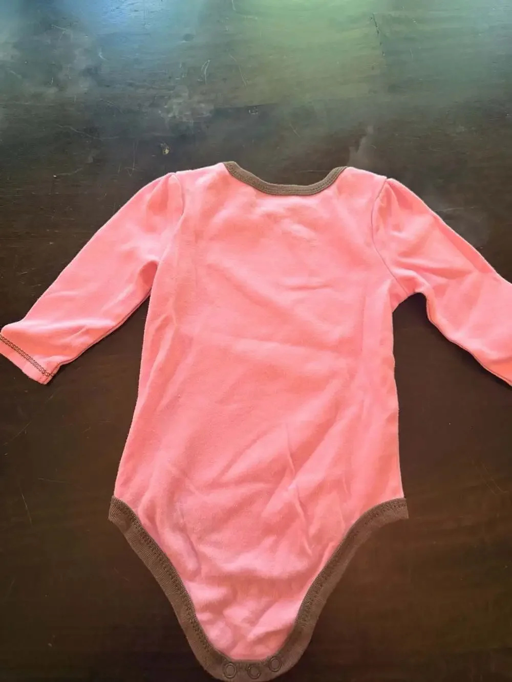 U.S. Army Brand Girls 2-Piece Long Sleeve Bodysuit and Pants Set Size 6-9M